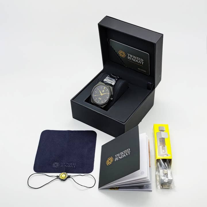 Wholesale Black Stainless Steel Watch