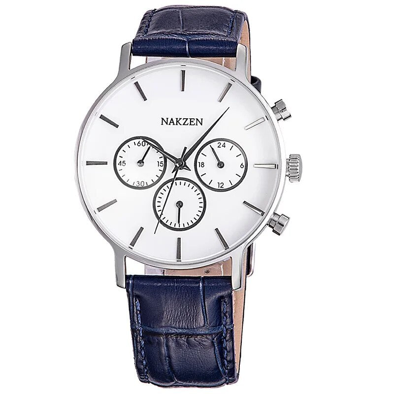 NAKZEN Men Fashion Sport Quartz Simple Clock Business Mens Watches Top Brand Luxury Waterproof Wrist Watch Relogio Masculino 5053
