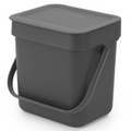 Odpadkový kôš plast Brabantia 3l sivý (209888)