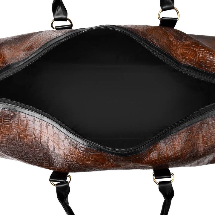 Shop Celino - Wholesale Weekender Bag - Unisex - Large Capacity Travel Duffel Bag – Unisex Crocodile Pattern3
