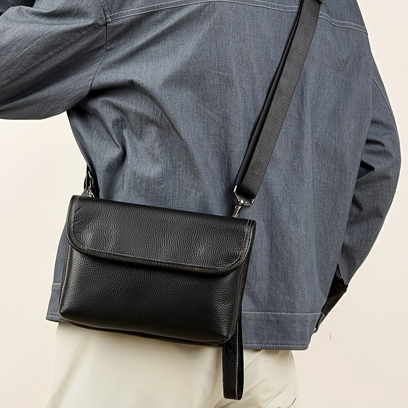 Genuine Leather Crossbody Bag