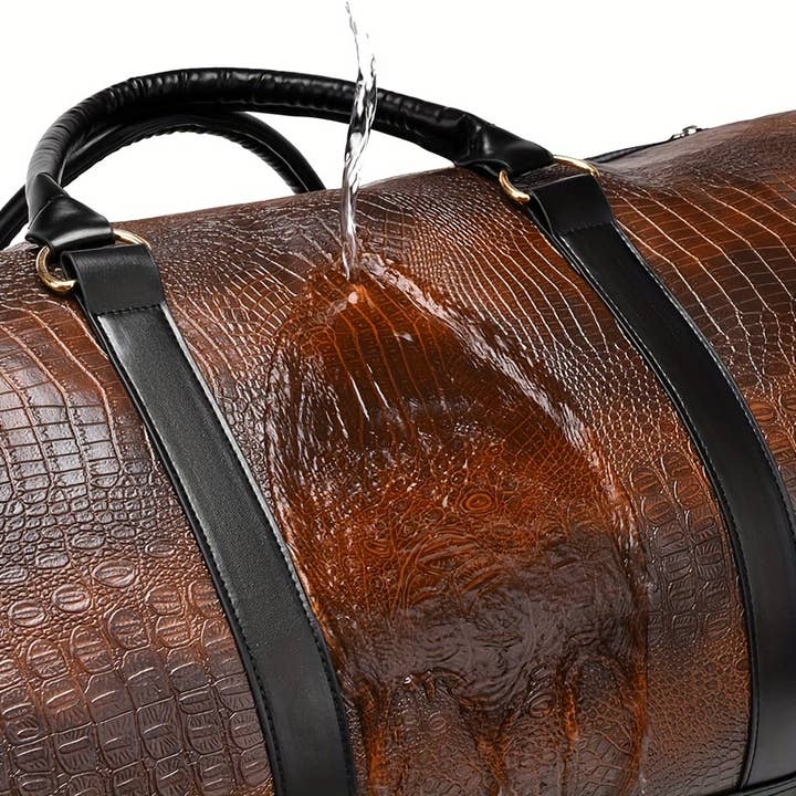 Shop Celino - Wholesale Weekender Bag - Unisex - Large Capacity Travel Duffel Bag – Unisex Crocodile Pattern1