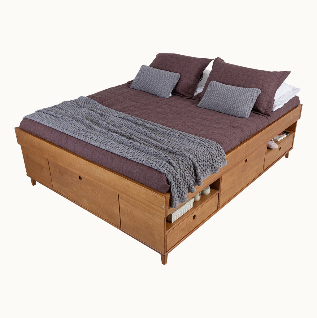 Funktionsbett Amalfi - Bett mit Bettkasten und viel Stauraum
