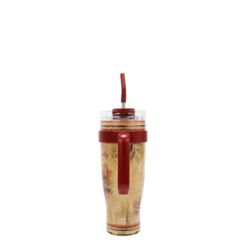 VASO CON ASA 1.2L CON DISEÑO (REFLECTION OF LOVE)