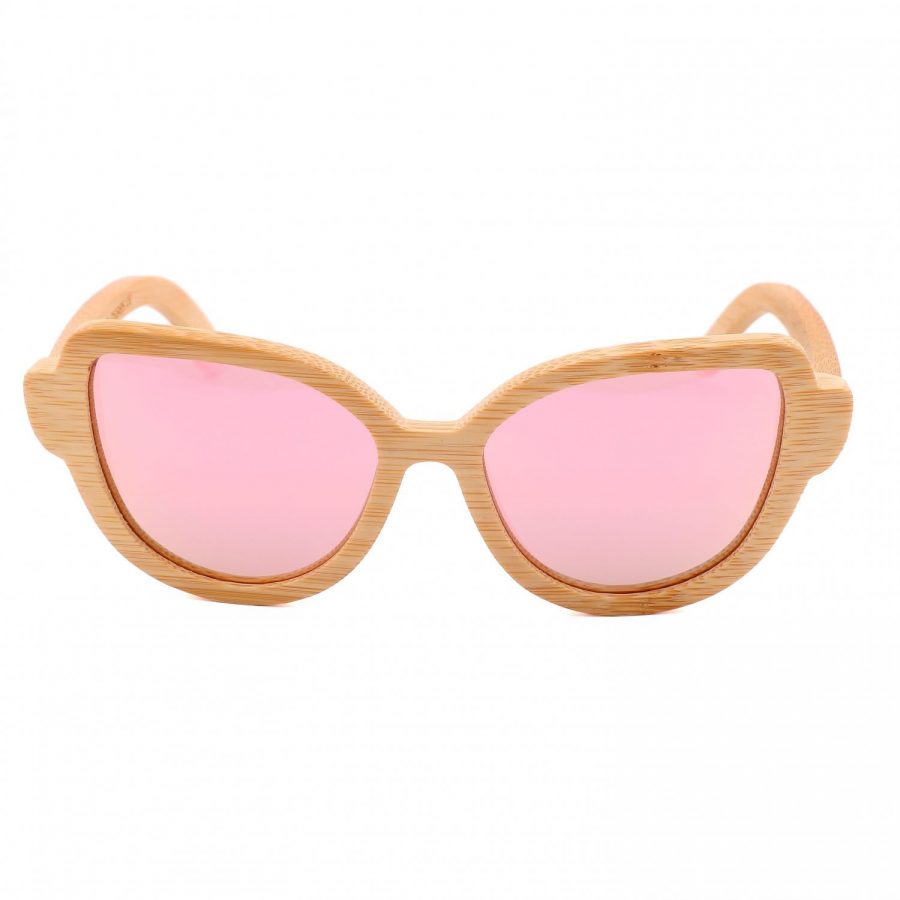gafas de madera de bambú