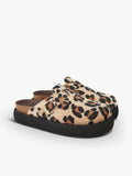 GENUINS - Wholesale Flats - Women's - RIVA VEGAN LEOPARD BALLOON