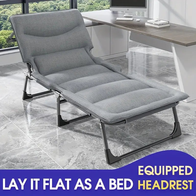 LabComfort Pro: Adjustable Recliner for Researchers - Light Grey, 70cm Width