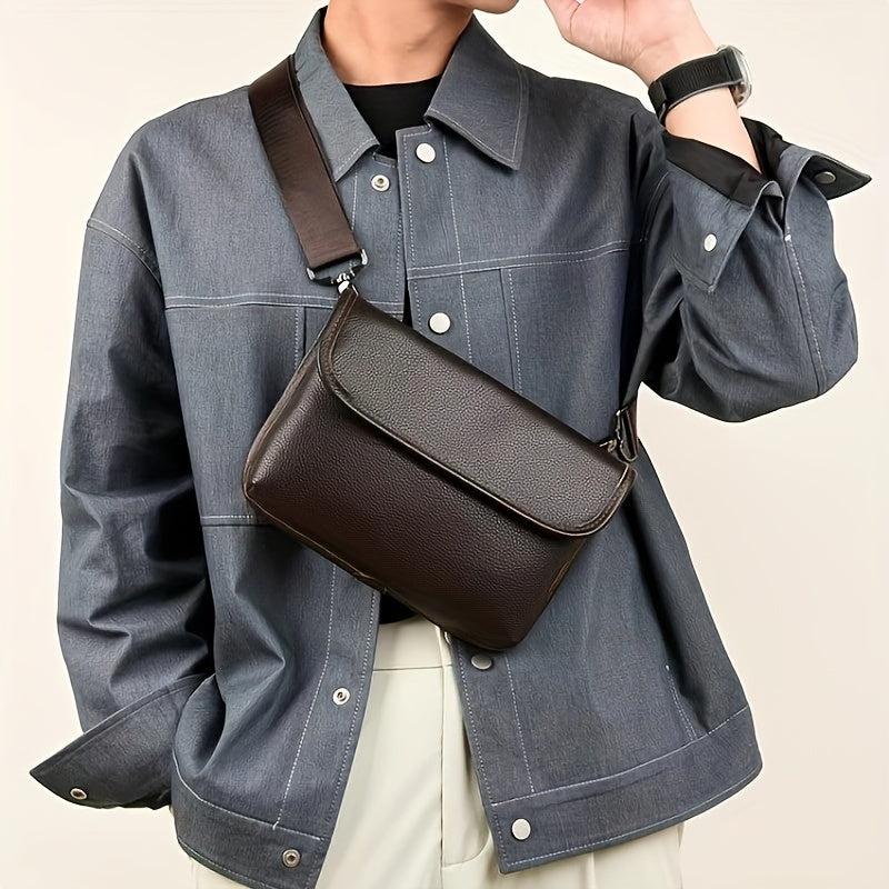 Genuine Leather Crossbody Bag