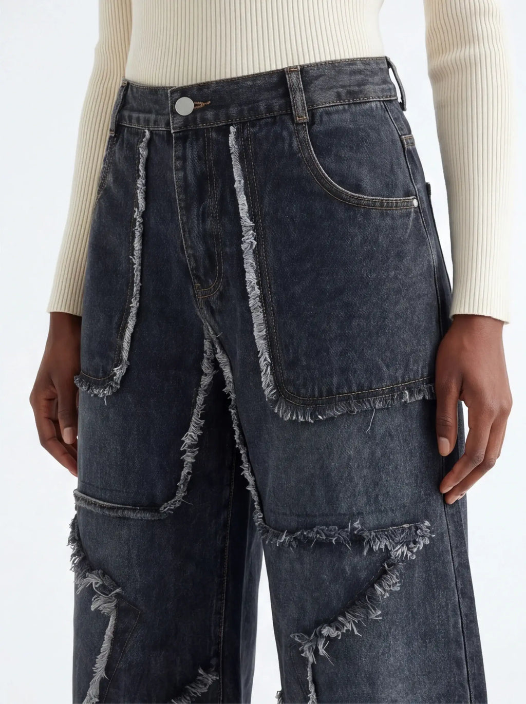 Relaxed Jeans – from Breathable Fabric with Refined Details