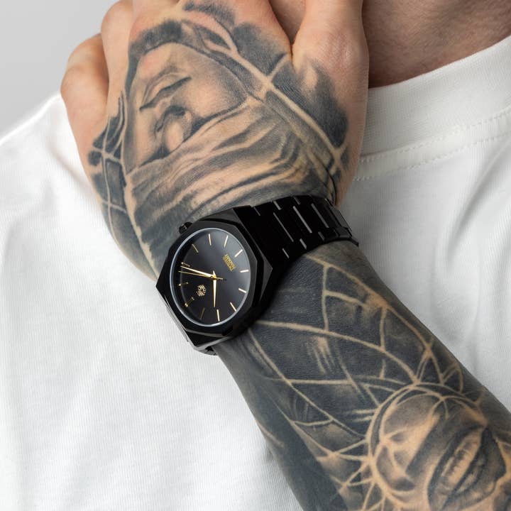 Wholesale Black Stainless Steel Watch