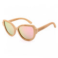 gafas de madera de bambú