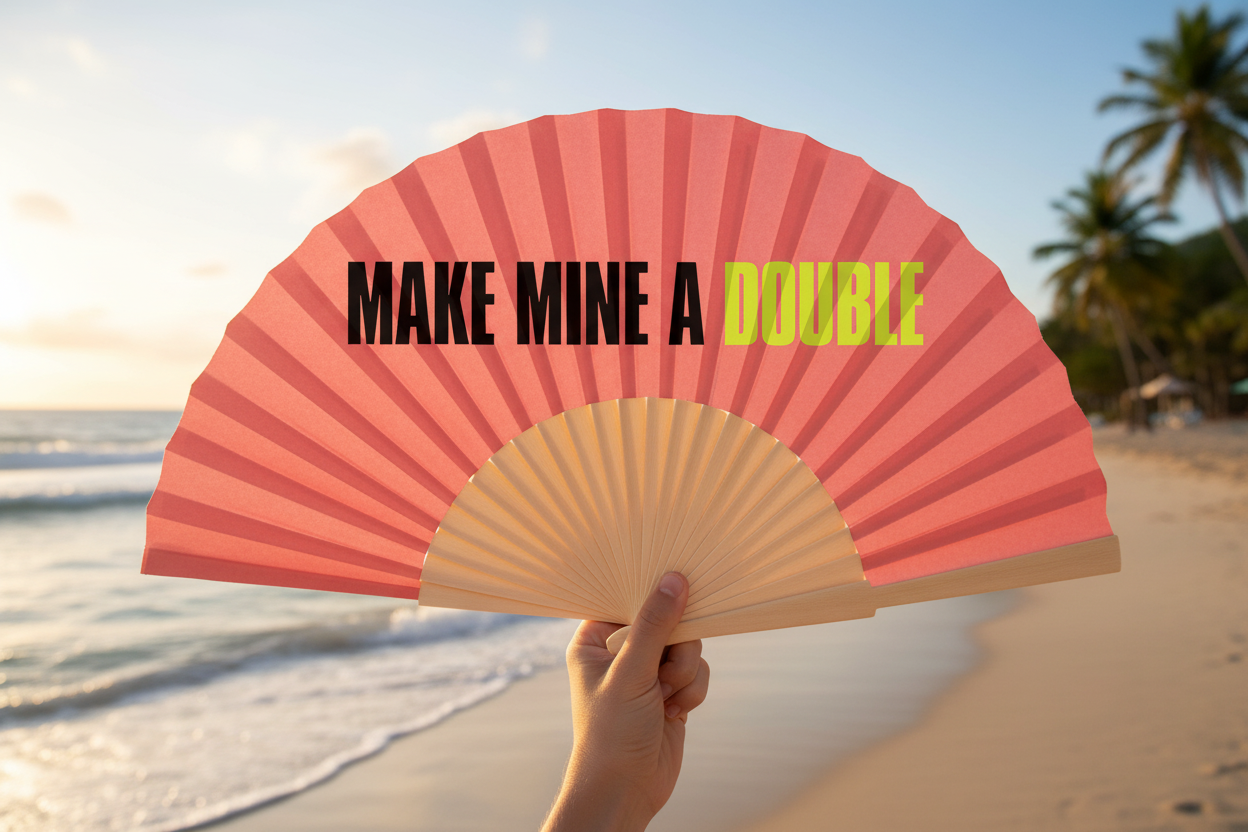Make Mine a Double 23cm fan