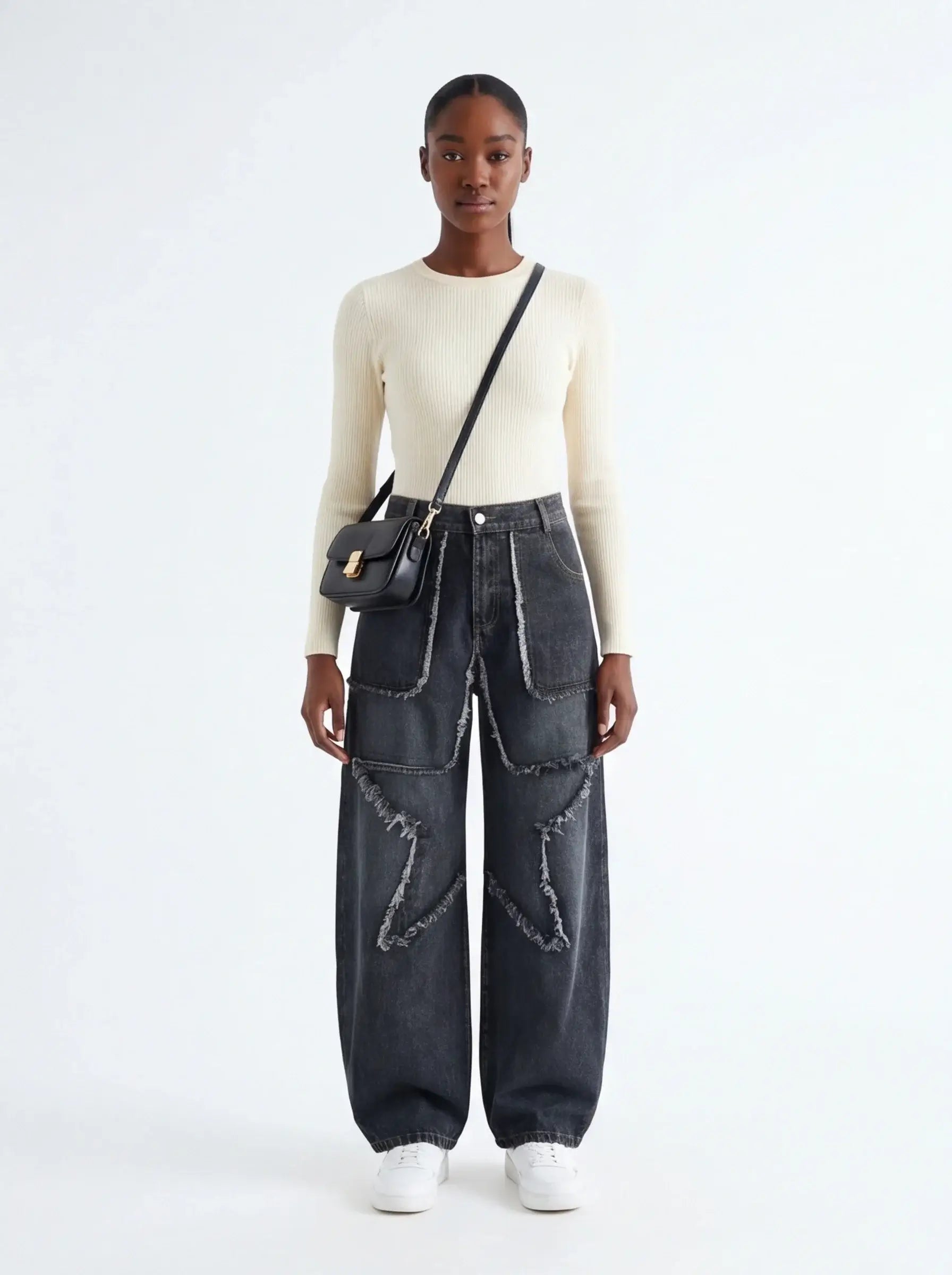 Relaxed Jeans – from Breathable Fabric with Refined Details