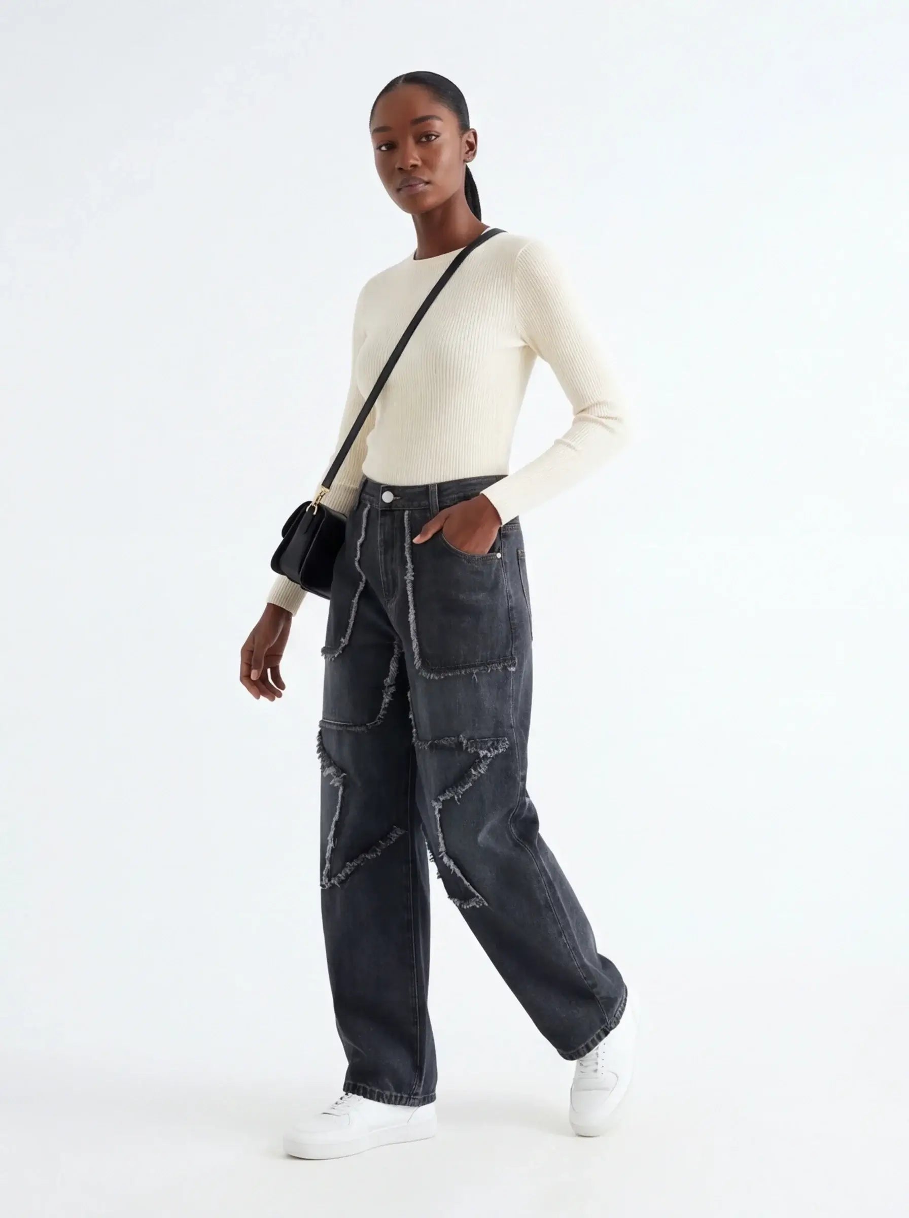 Relaxed Jeans – from Breathable Fabric with Refined Details
