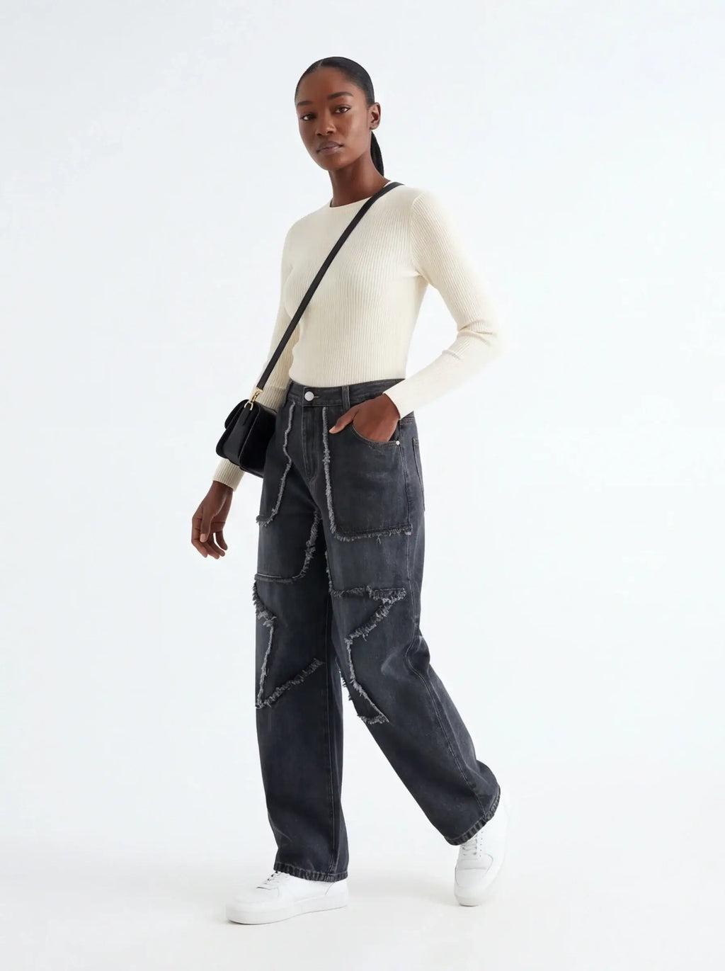 Relaxed Jeans – from Breathable Fabric with Refined Details